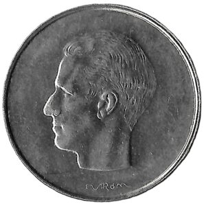 Belgium. 1975. 10 Francs - Baudouin I French text. 8g. Nickel. Au. C603. RI.4