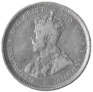 Australia. 1913. 1 Shilling - George V. 5.65g. Silver (.925). VF. C618. RI.9