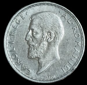 Romania. 1914. 2 Lei - Carol I. 10,02g. Silver .835. VF. C718. RI.14