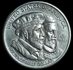 USA. 2024. ½ Dollar Huguenot-Walloon Tercentenary. 12.43g. Silver .900. AU. C722. RI.39