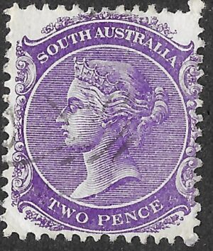 South Australia. 1899. Queen Victoria Post Office Adelaide. 2d. Bright Violet. SG 178. Cancelled. S36