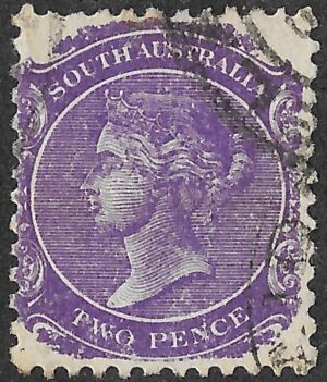 South Australia. 1904. Queen Victoria Post Office Adelaide. 2d. Bright Violet. SG 180. Cancelled. S37