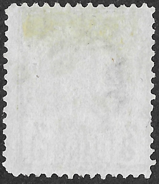 Romania. 1885. Kingdom of Romania - King Karl I. First Kingdom Definitive Issue. 3 Bani. Olive-Green on Bluish Paper. Mi59 | Perf. L13½ × 13½. Cancelled. S98