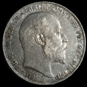 Austria. 1902. 1 Crown - Edward VII. 28.32g. Silver .925. Au. C819. RI.23