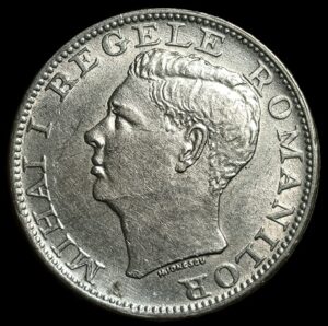 Romania. 1944. 500 Lei - Mihai I. 11.84g. Silver .700. Unc. C822. RI.9