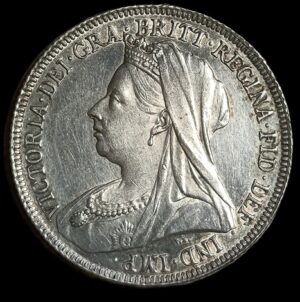 United Kingdom. 1897. 1 Shilling - Victoria 3rd portrait; 'Old Head'. 5.68g. Silver .925. Unc. C820. RI.7