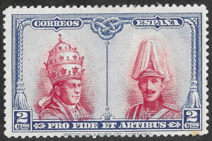 S293 – Spain 1928 – Pro Catacumbas Toledo – 2c – Edifil 402 – Mint Hinged