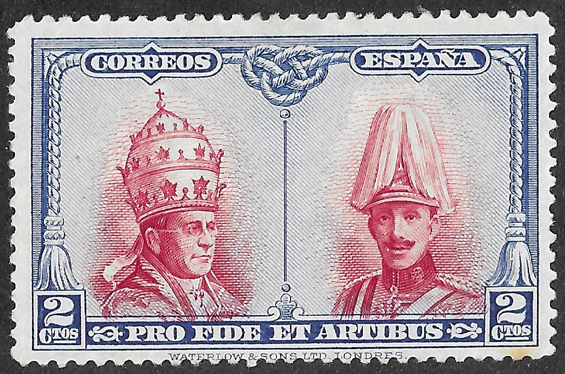 S293 – Spain 1928 – Pro Catacumbas Toledo – 2c – Edifil 402 – Mint Hinged