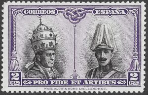 Spain 1928 – Pro Catacumbas Santiago – 2 céntimos – Edifil 418 – S289 MH