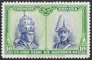S297 – Spain 1928 – Pro Catacumbas Toledo – 10c – Edifil 407 – Mint Hinged